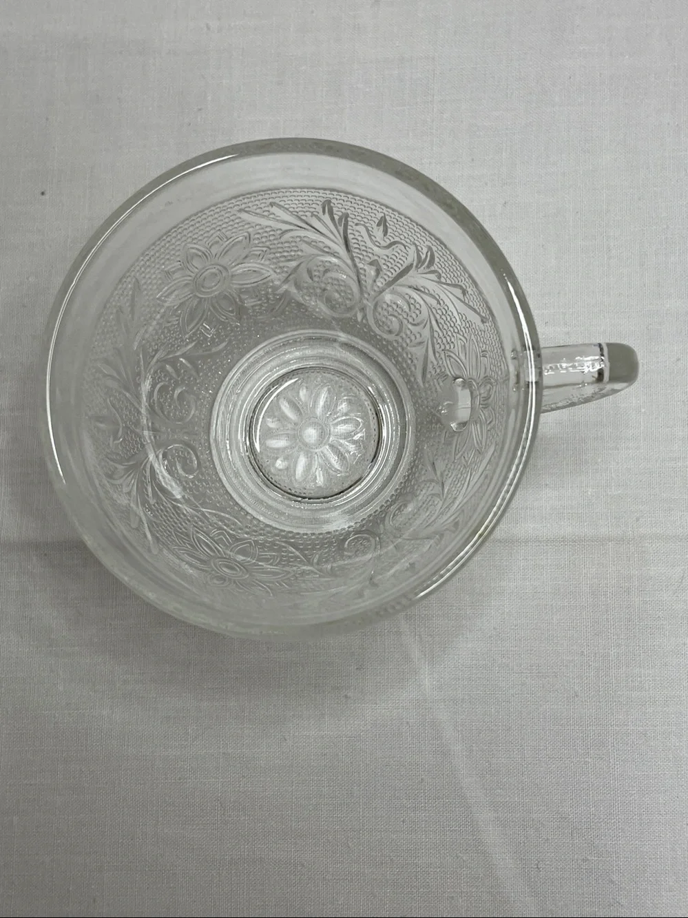 VINTAGE ANCHOR HOCKING Sandwich Punch Cups - Set of 4